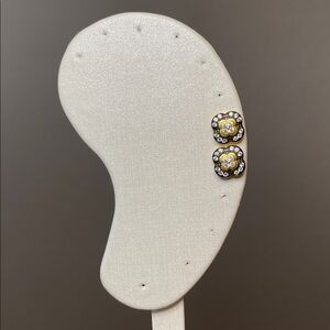 Frieda Rothman Sterling Silver Clover Cluster Stud Earrings - NEW